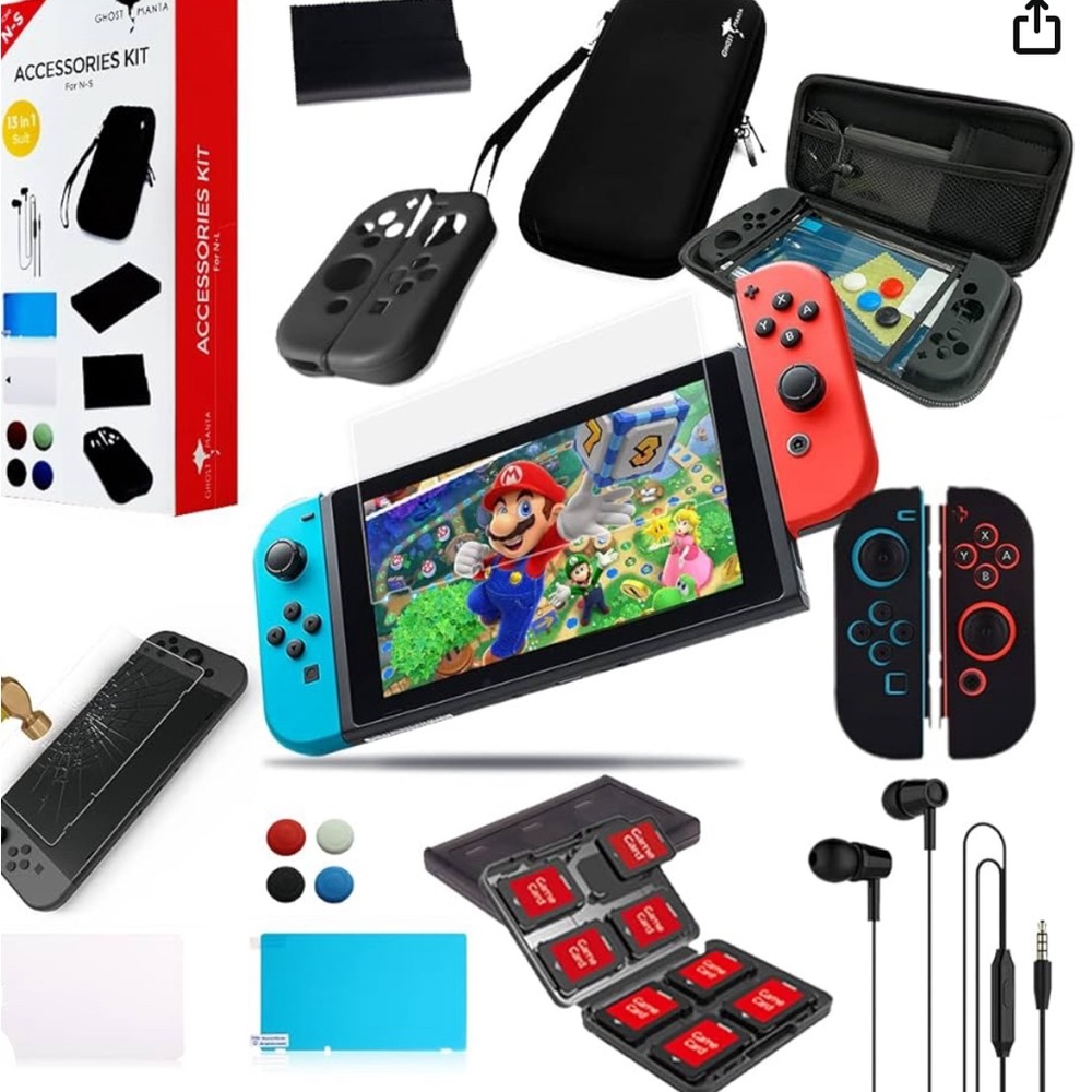 Nintendo Switch 13 In 1 Accessories Super Kit